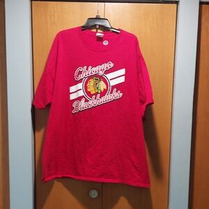Chicago Blackhawks Red T-Shirt      Size 3XL